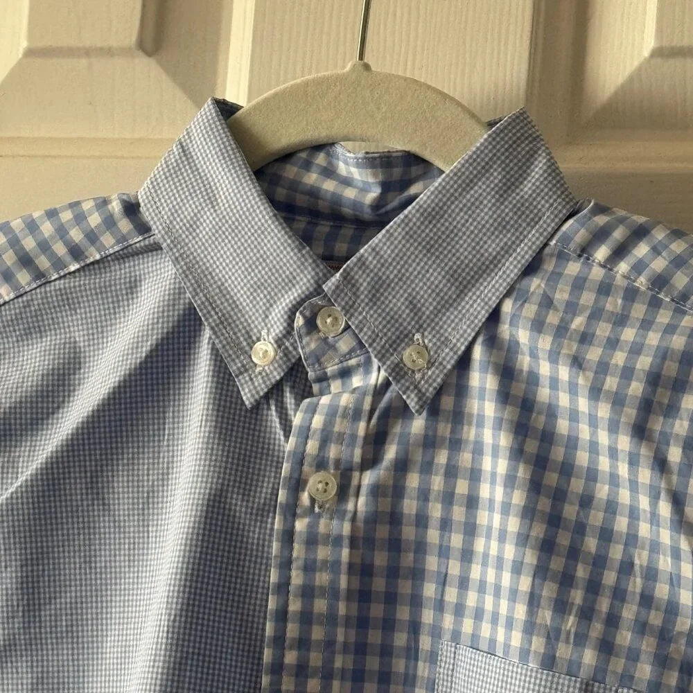 New Classic Prep Boys Owen Long Sleeve Button Down Bloomsbury Party Plaid 14